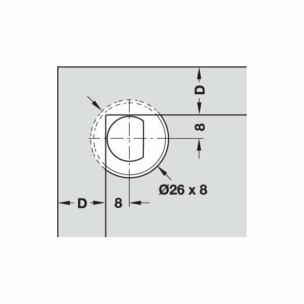 Hafele Duomatıc Bas-Aç Kar. Tam Veya Yarım Bini