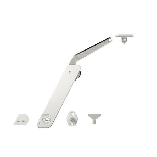 Hafele Free Flap H 1.5 Sağ Yön Makas Seti C, Beyaz Renk