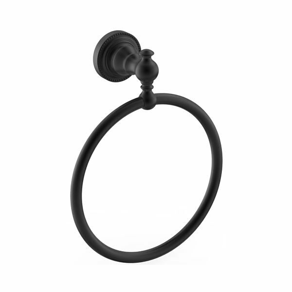 Hafele Halka Havluluk Calisto Duvara Monte Mat Siyah Renk