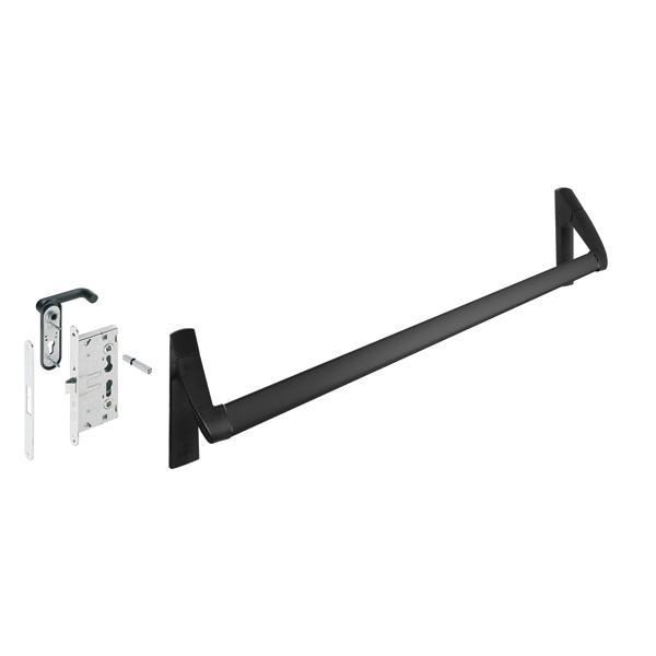 Hafele ESCAPE B G.panik seti 1 kanat siyah