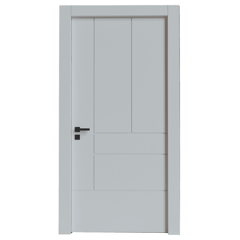 Teta Home T-6013 İç Oda Mdf Lake Kapı Beyaz - 77x203 - 14/17 - Oda