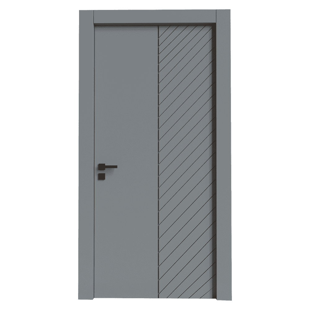 Teta Home S-7007 İç Oda Mdf Lake Kapı Sis gri - WC-Banyo - 77x203 - 10/13