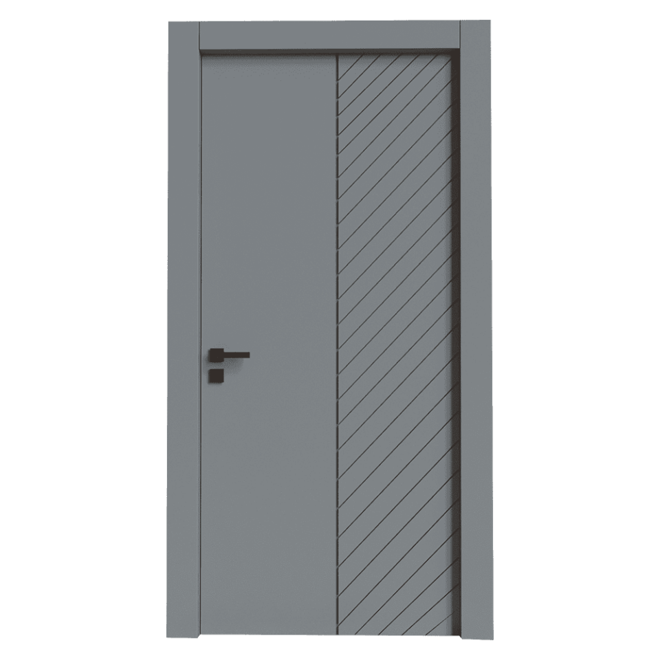 Teta Home S-7007 İç Oda Mdf Lake Kapı Sis gri - WC-Banyo - 77x203 - 10/13