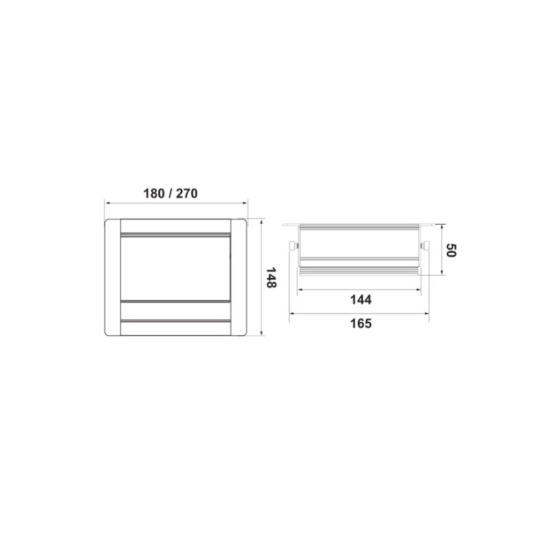 Hafele Goo Priz Ups Cat6 Cat3 Mat Eloksal