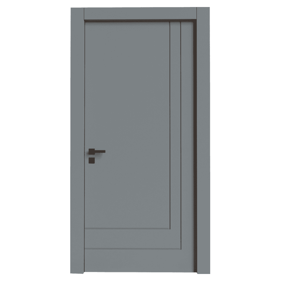 Teta Home T-6014 İç Oda Mdf Lake Kapı Sis gri - 87x203 - 18/21 - WC-Banyo