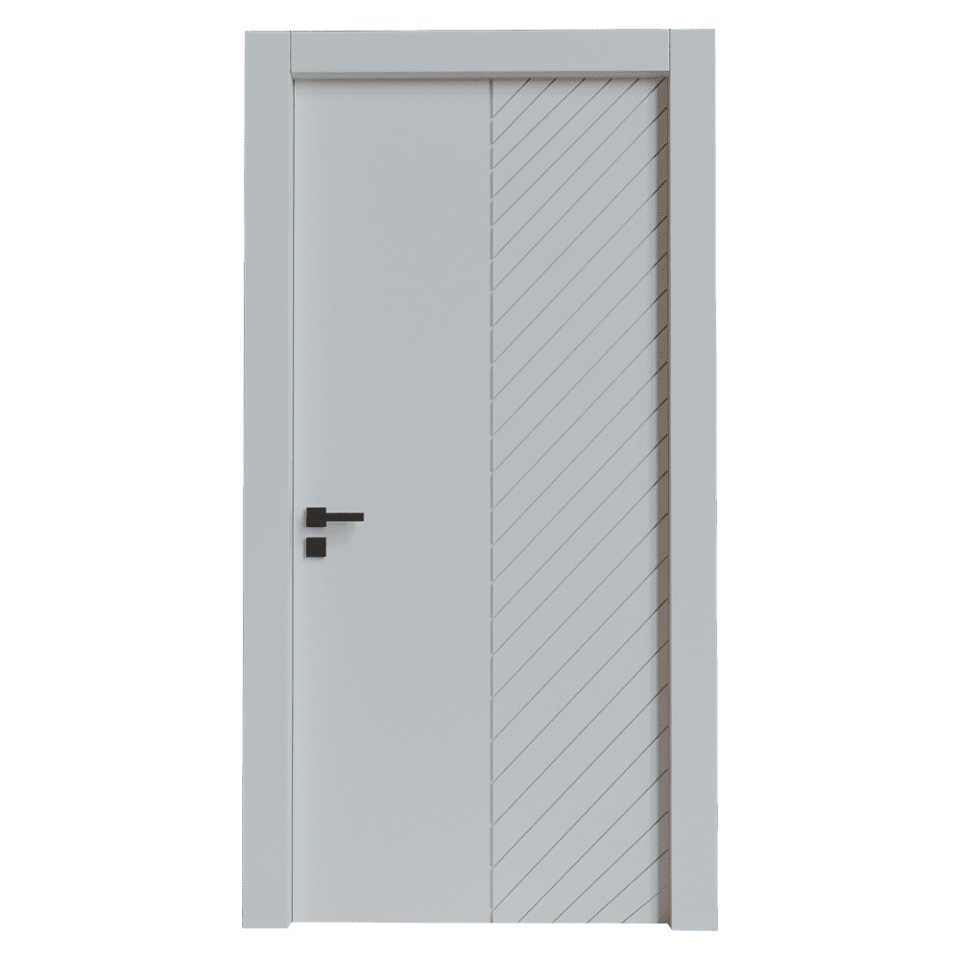 Teta Home S-7007 İç Oda Mdf Lake Kapı Beyaz - WC-Banyo - 87x203 - 14/17