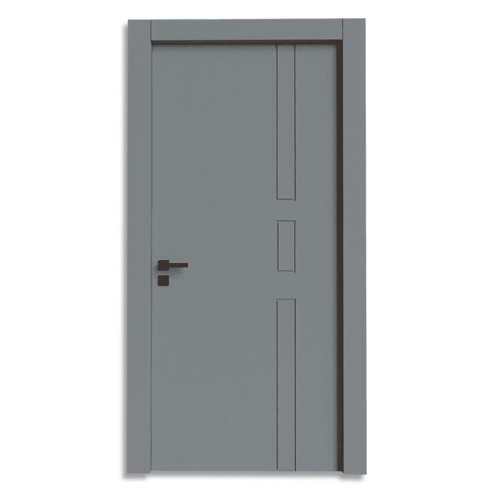 Teta Home T-6005 İç Oda Mdf Lake Kapı Antrasit - 87x203 - 18/21 - Oda