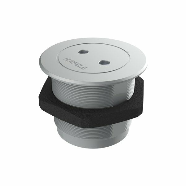 Hafele Priz Ünitesi Port 220V Mat Krom Renk