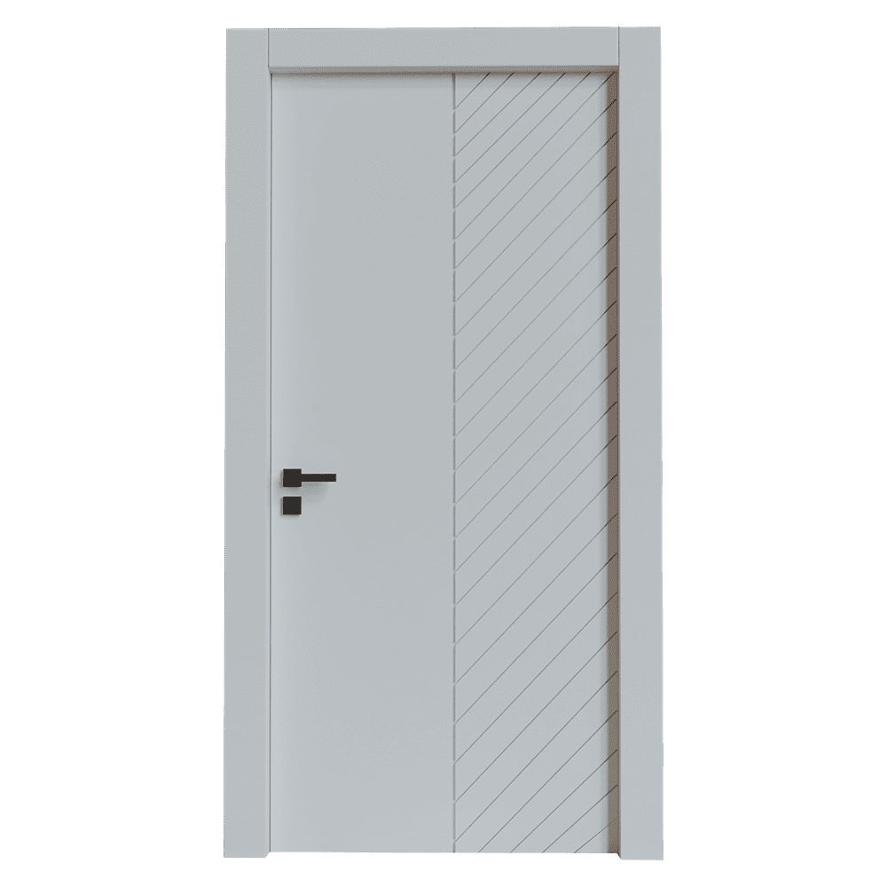 Teta Home S-7007 İç Oda Mdf Lake Kapı Beyaz - WC-Banyo - 77x203 - 14/17