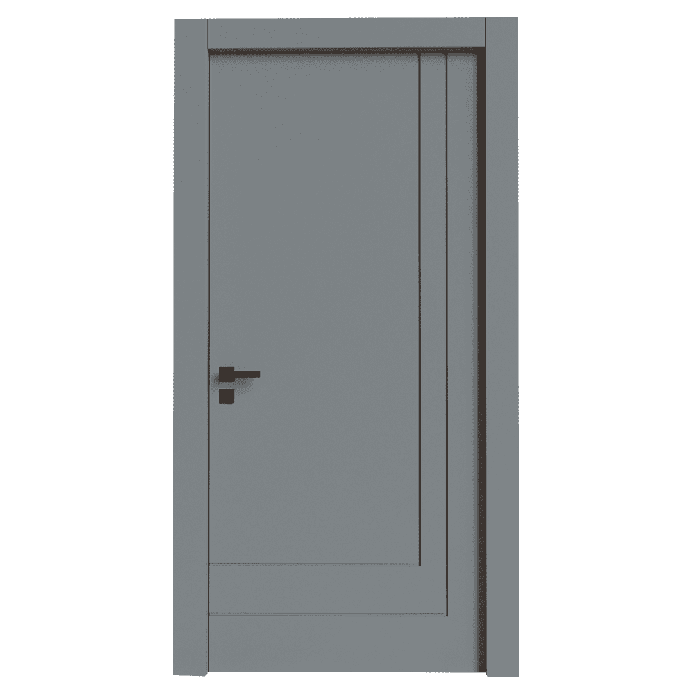 Teta Home T-6014 İç Oda Mdf Lake Kapı Sis gri - 77x203 - 10/13 - Oda