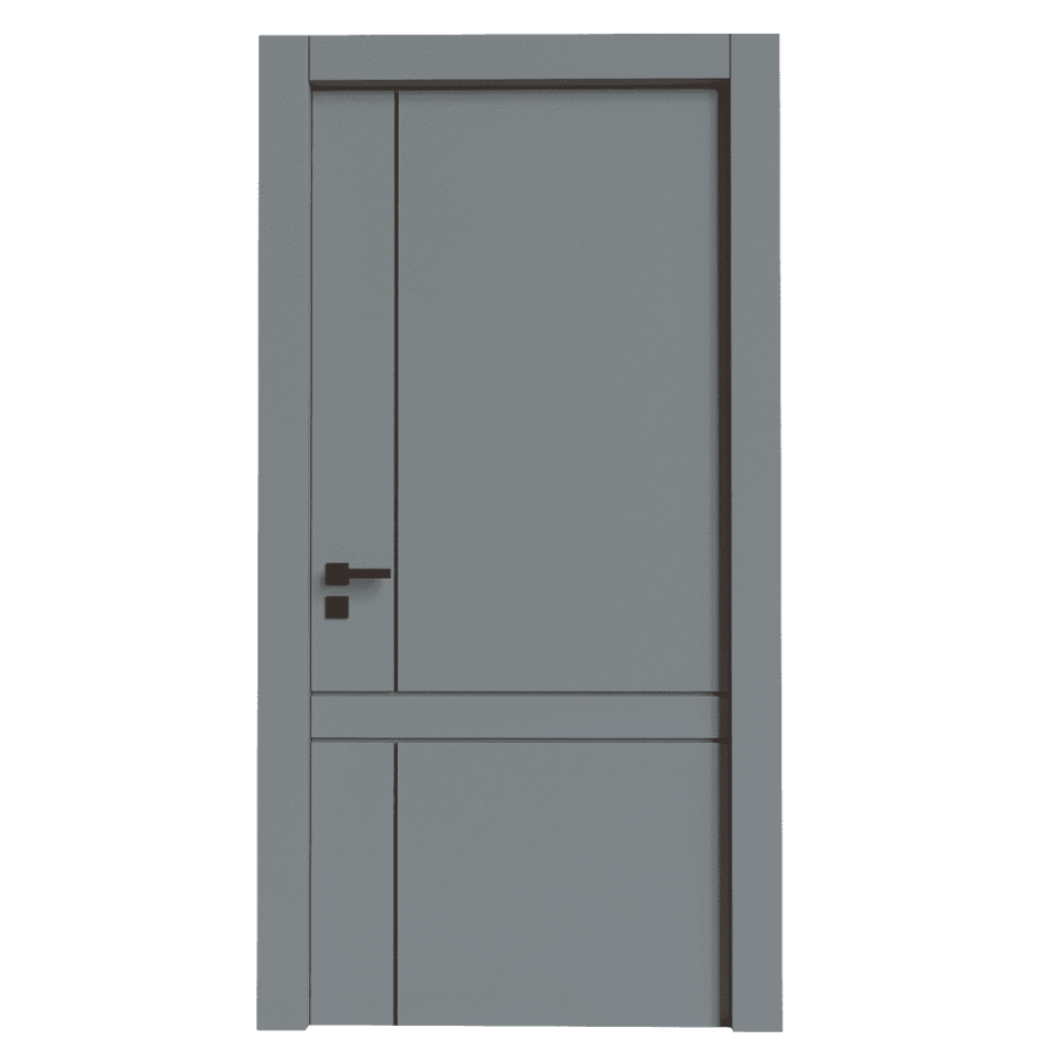 Teta Home T-6008 İç Oda Mdf Lake Kapı Sis gri - WC-Banyo - 87x203 - 14/17