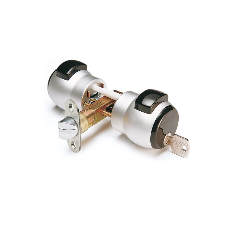 Hafele Nova Topuz Kilit Seti Ahşap Wc Parlak Krom Renk