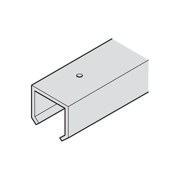 Hafele Kayar Kapı İçin Üst Taşıyıcı Ray T- Snap/T- Fold 2000mm