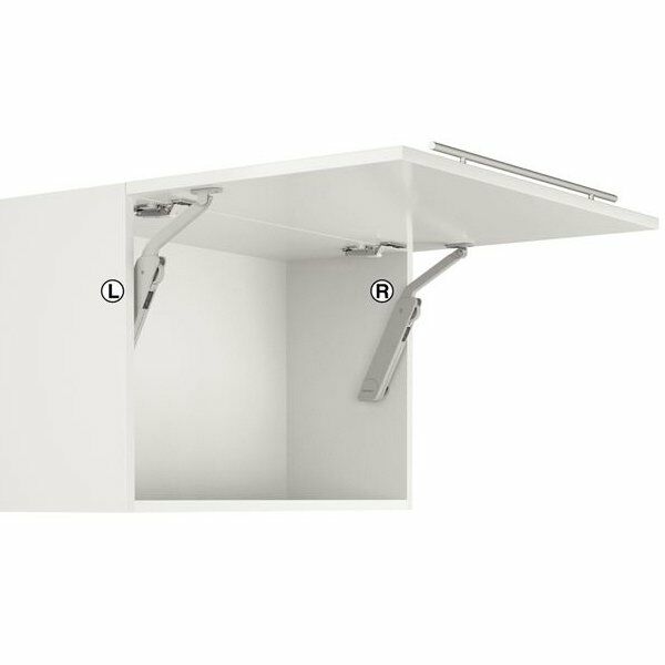 Hafele Free Flap H 1.5 Çift Makas Seti A, Gri Renk