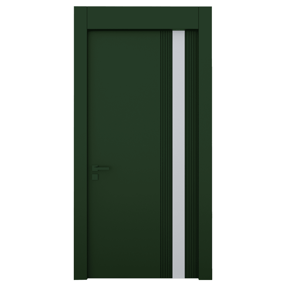 Teta Home L-8002 İç Oda Mdf Lake Kapı Yeşil - 87x203 - 14/17 - WC-Banyo