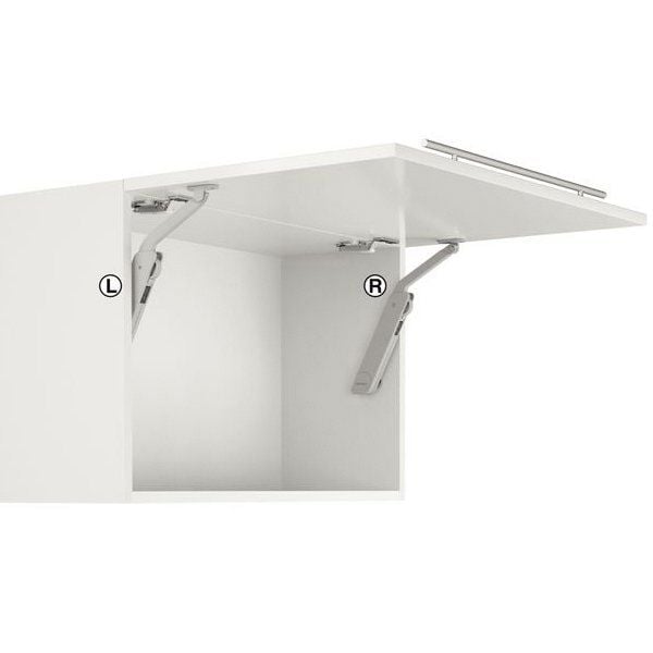 Hafele Free Flap H 1.5 Çift Makas Seti C, Gri Renk