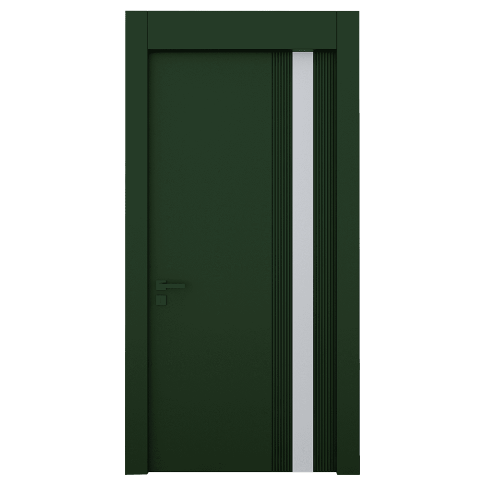Teta Home L-8002 İç Oda Mdf Lake Kapı Yeşil - 87x203 - 14/17 - Oda
