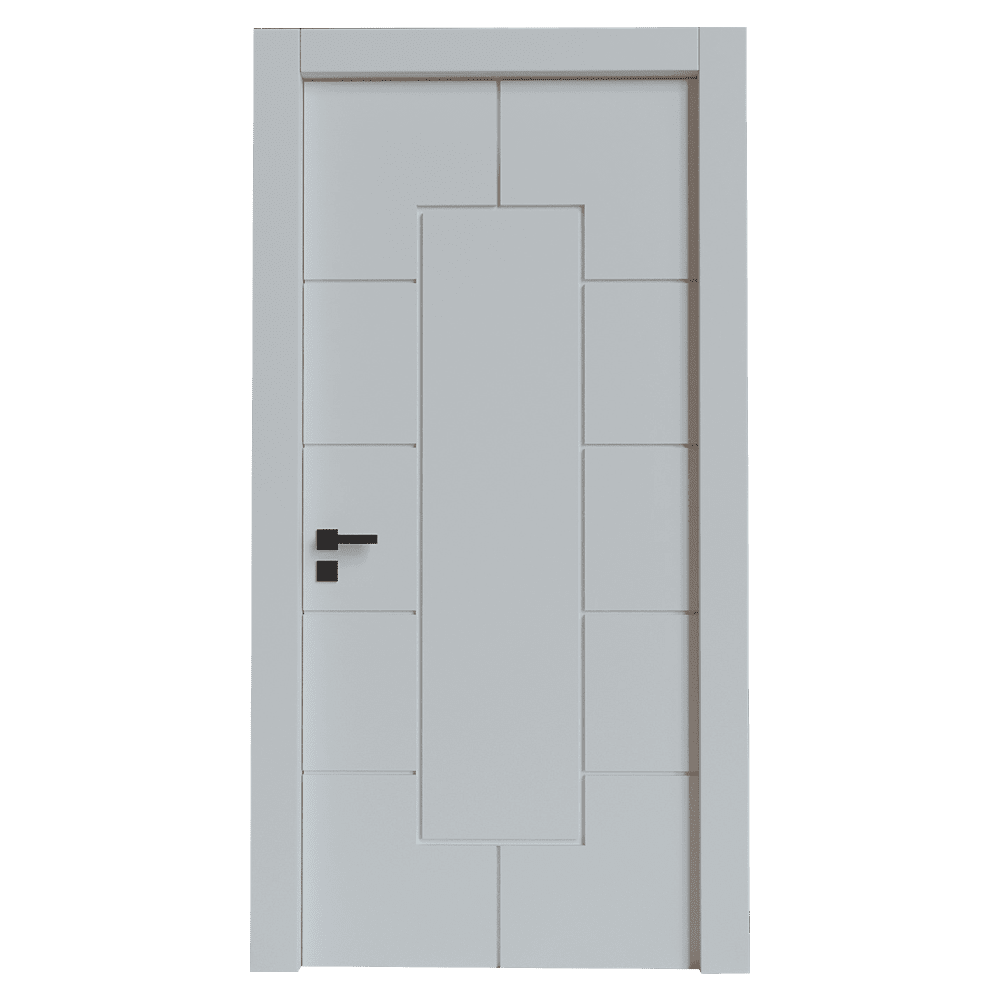 Teta Home S-7005 İç Oda Mdf Lake Kapı Beyaz - WC-Banyo - 87x203 - 14/17