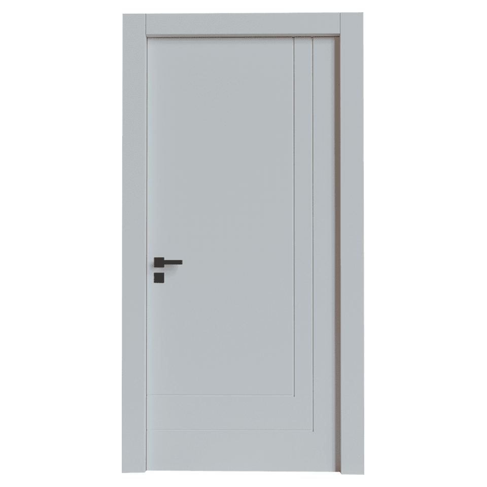 Teta Home T-6014 İç Oda Mdf Lake Kapı Beyaz - 77x203 - 14/17 - WC-Banyo