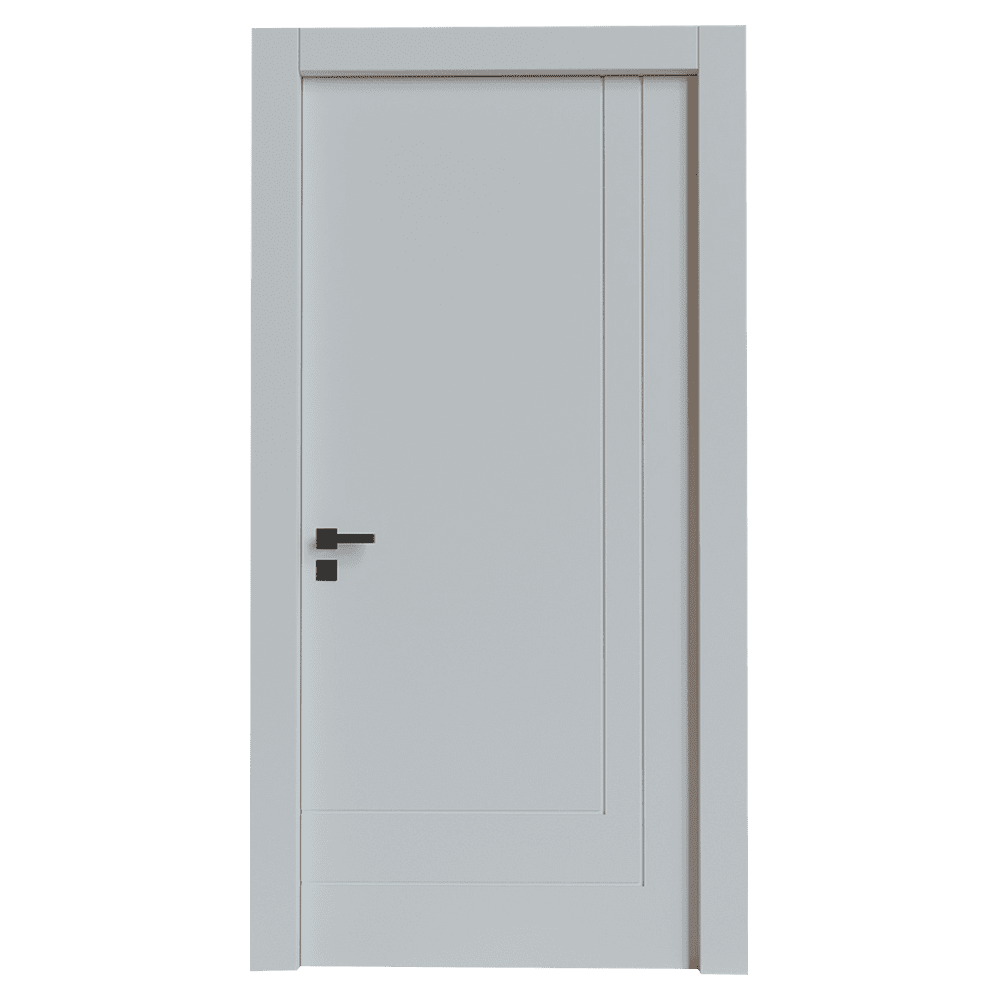 Teta Home T-6014 İç Oda Mdf Lake Kapı Beyaz - 77x203 - 14/17 - Oda