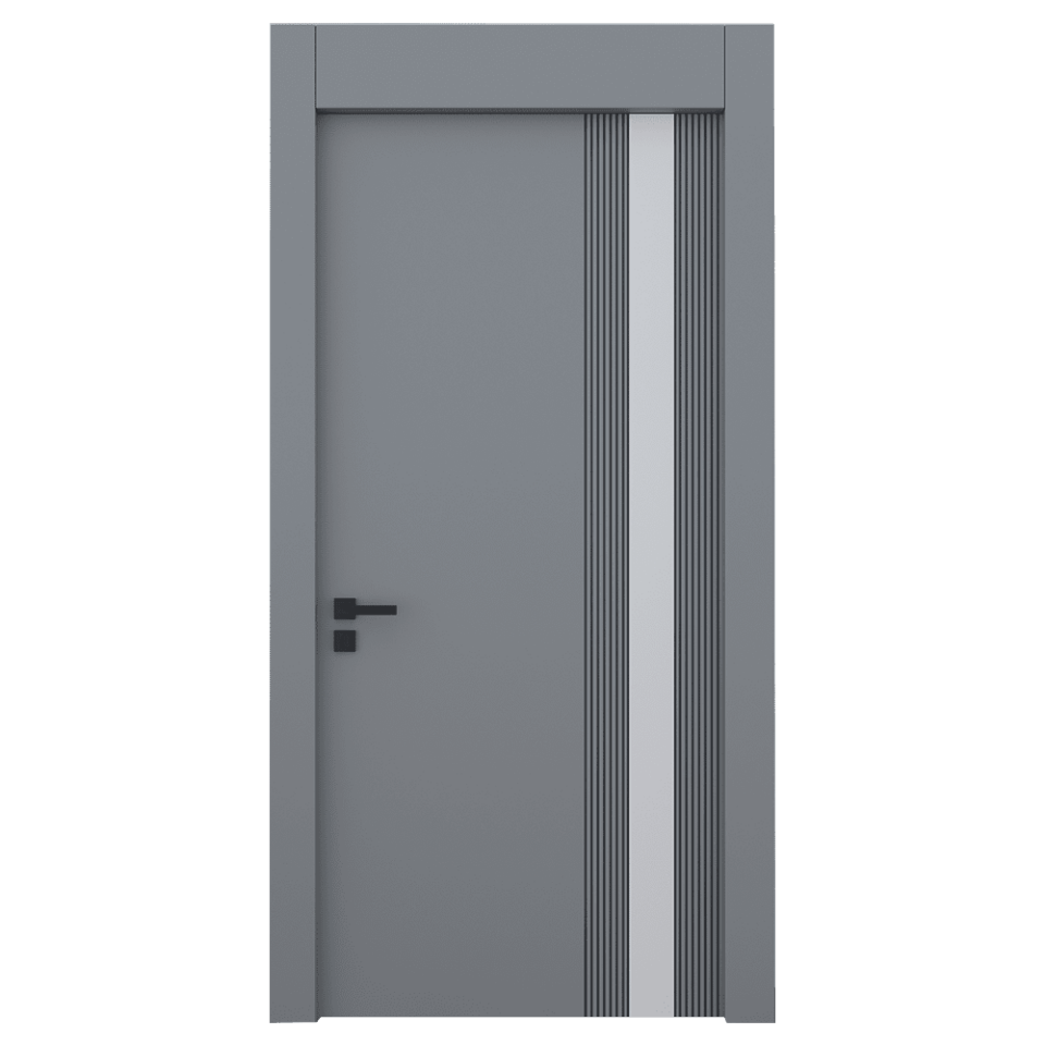 Teta Home L-8002 İç Oda Mdf Lake Kapı Gri - 87x203 - 10/13 - Oda