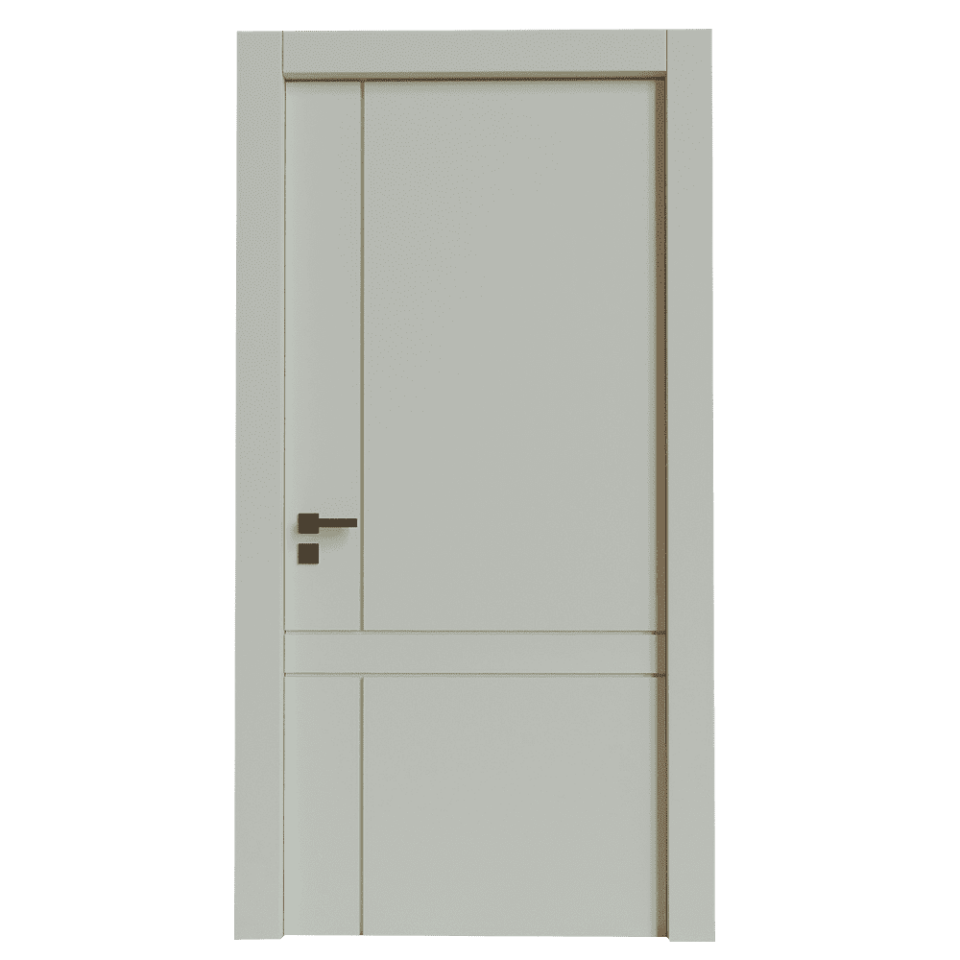 Teta Home T-6008 İç Oda Mdf Lake Kapı Krem - WC-Banyo - 87x203 - 10/13