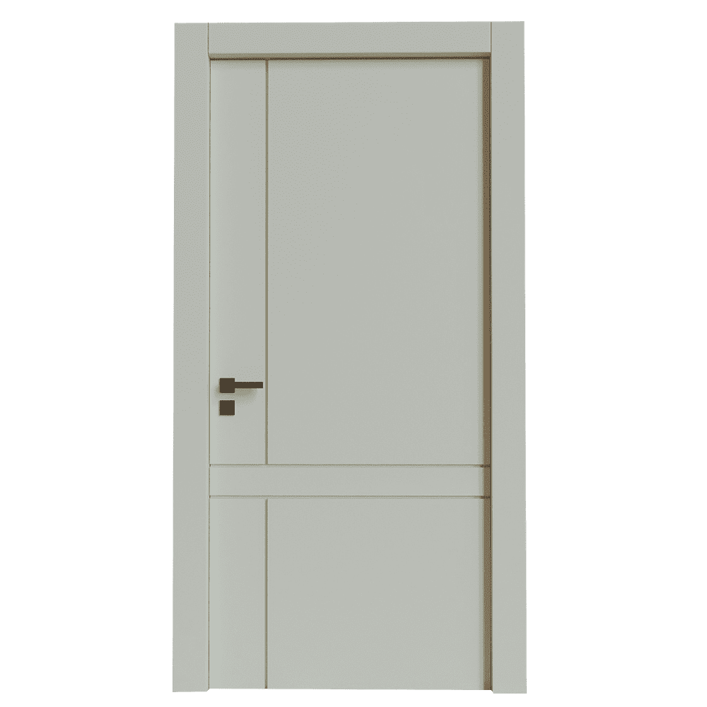 Teta Home T-6008 İç Oda Mdf Lake Kapı Krem - WC-Banyo - 77x203 - 10/13