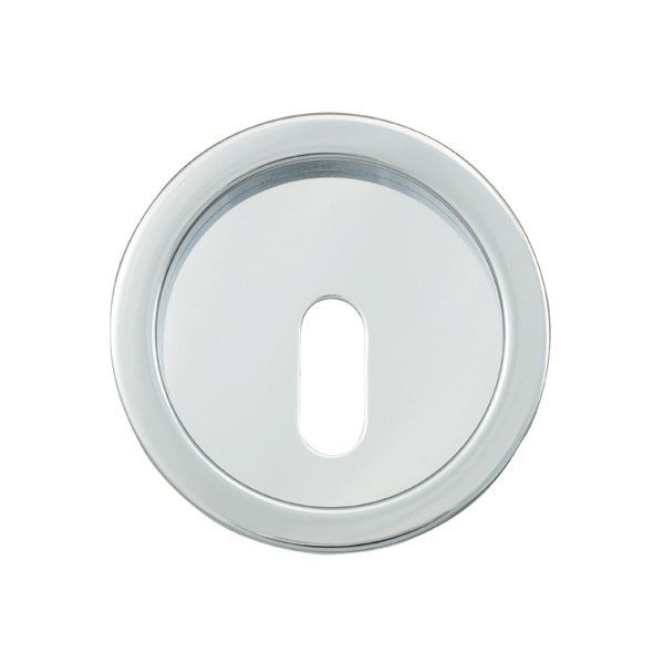 Hafele Round Oda Tipi Gömme Kulp, Mat Krom Renk