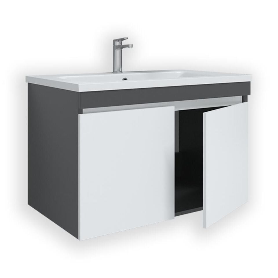 Teta Home Tokyo 80 cm Mdf Banyo Lavabolu Alt Dolap