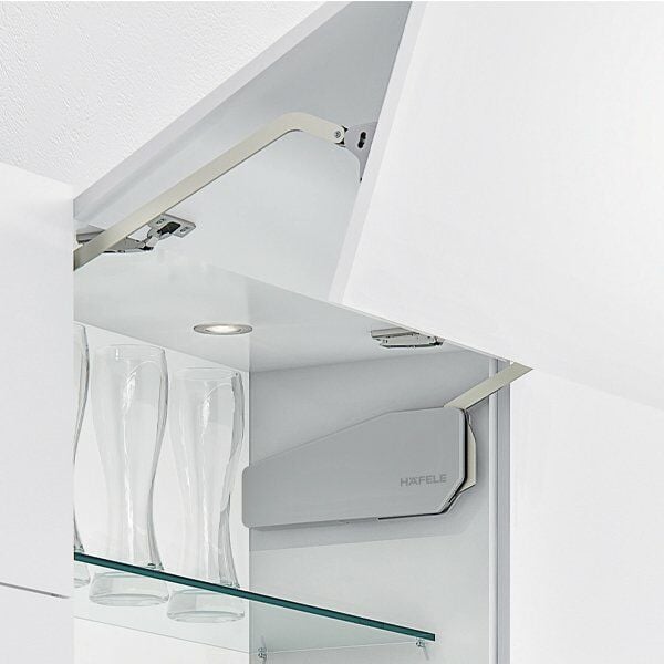 Hafele Free Fold Kalkar Katlanır Makas Seti 84-91cm/10-20kg, Beyaz Renk