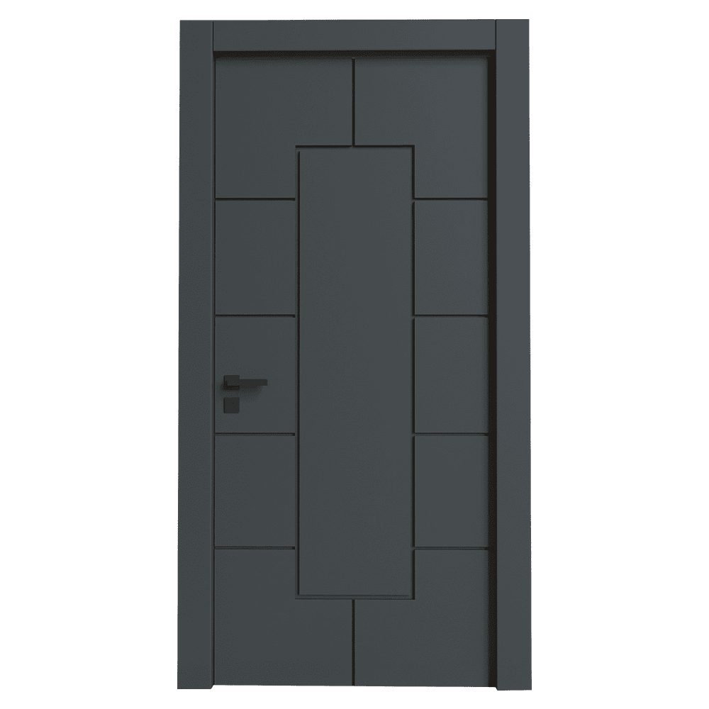 Teta Home S-7005 İç Oda Mdf Lake Kapı Antrasit - Oda - 77x203 - 14/17