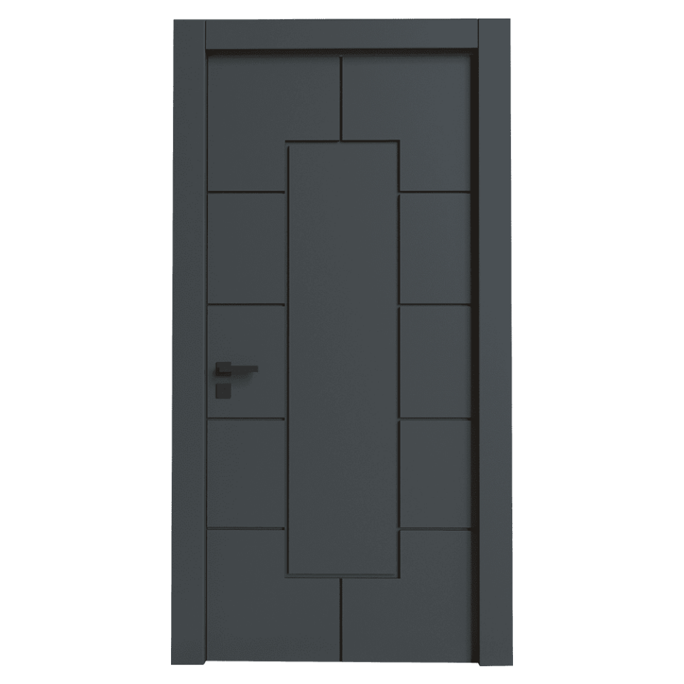 Teta Home S-7005 İç Oda Mdf Lake Kapı Antrasit - Oda - 77x203 - 14/17