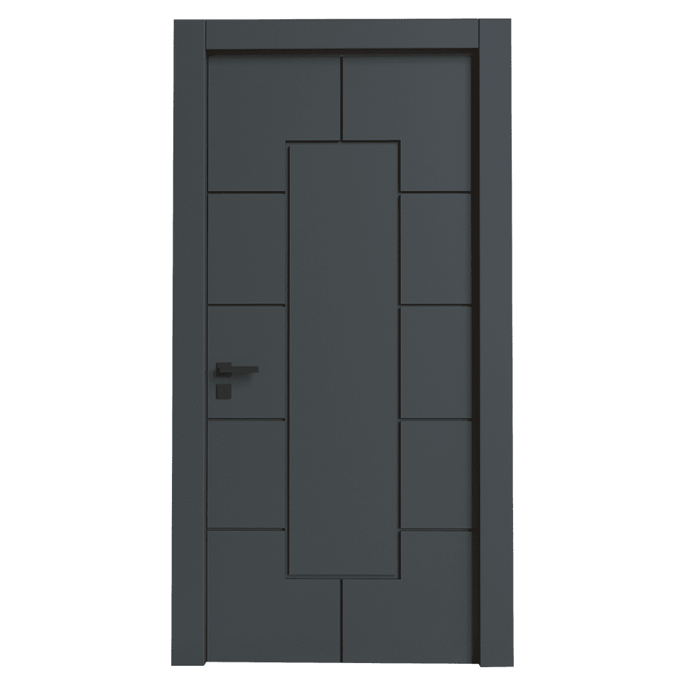 Teta Home S-7005 İç Oda Mdf Lake Kapı Antrasit - WC-Banyo - 77x203 - 10/13