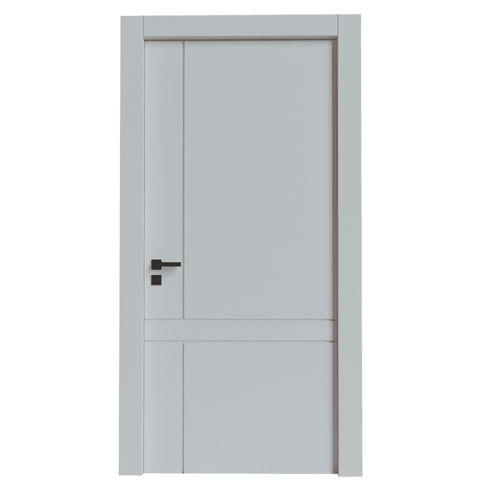 Teta Home T-6008 İç Oda Mdf Lake Kapı Beyaz - Oda - 77x203 - 14/17
