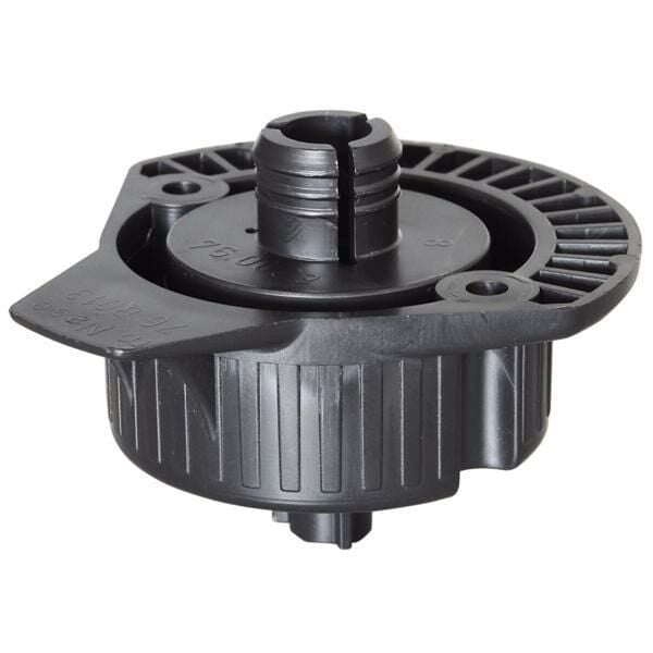 Hafele PFT04 Dübelli Baza Ayağı Gövdesi, Siyah Renk