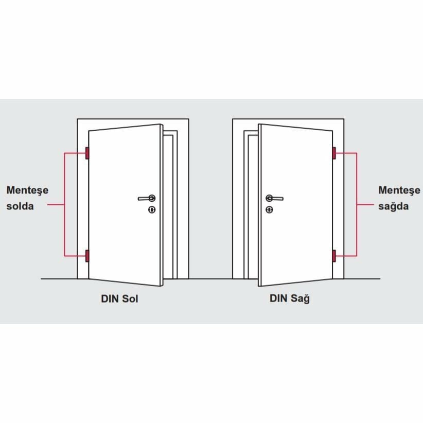 Hafele Yaprak menteşe siyah mat 201 100mm sol