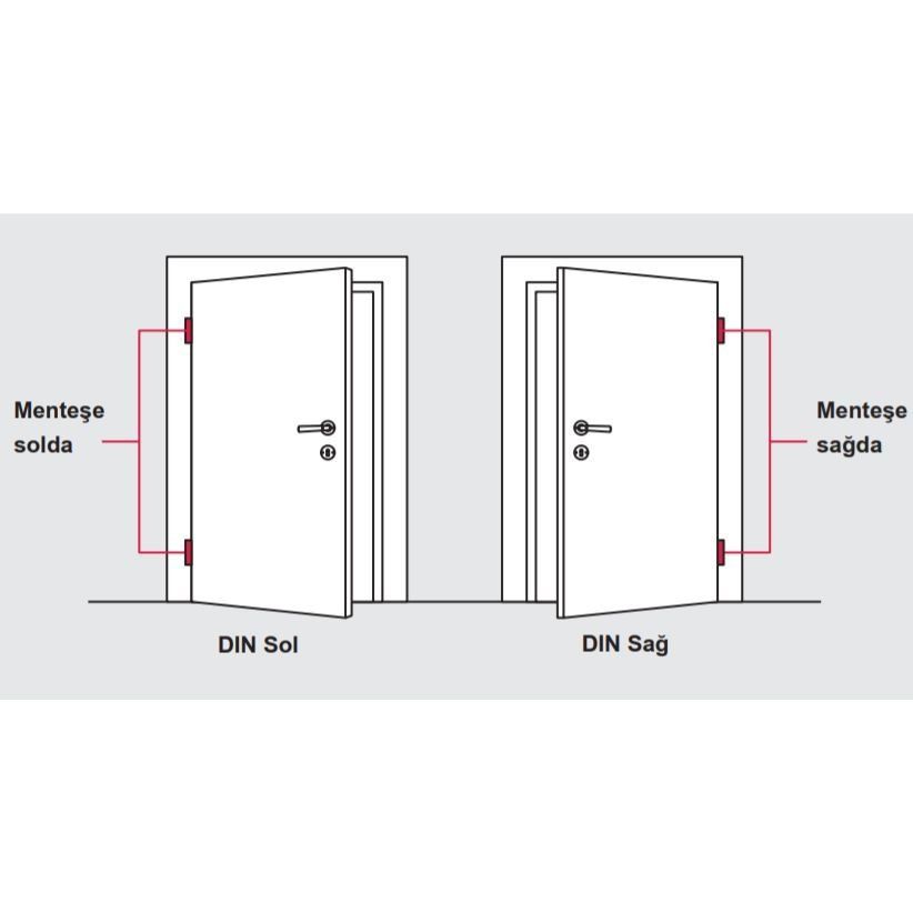 Hafele Yaprak menteşe siyah mat 201 100mm sağ