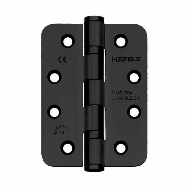 Hafele Yaprak Menteşe F Siyah 102x76x3mm