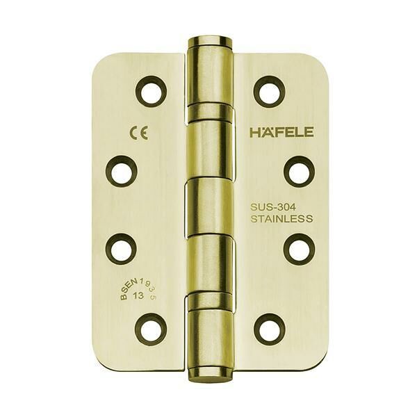 Hafele Yaprak Menteşe F Parlak Pirinç 102x76x3m