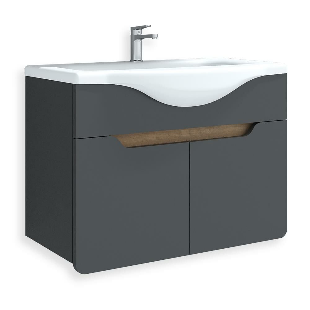 Teta Home Meksika 65 cm Mdf Banyo Lavabolu Alt Dolap
