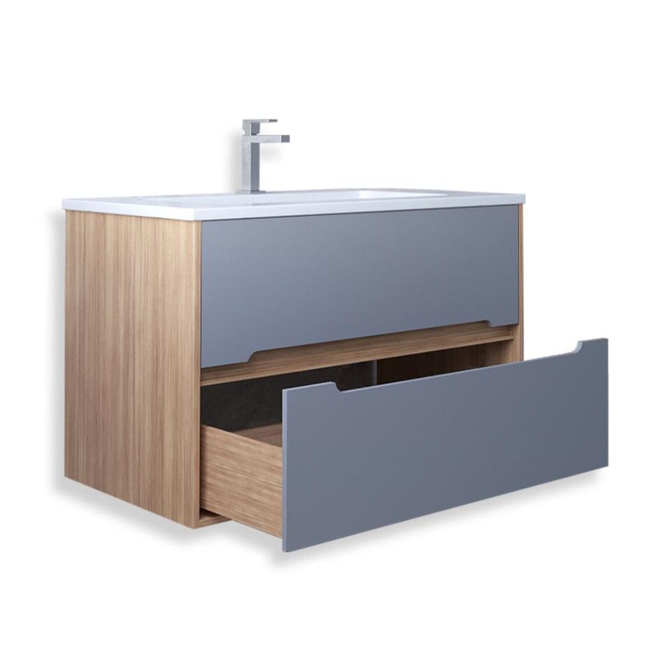 Teta Home Madrid 65 cm MDF Banyo Lavabolu Alt Dolap