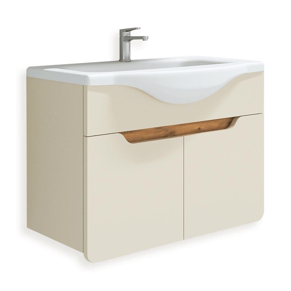 Teta Home Meksika 55 cm Mdf Banyo Lavabolu Alt Dolap