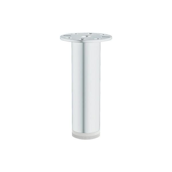 Hafele Bonny Yuvarlak Mobilya Ayağı 25x70mm, Mat Krom Renk