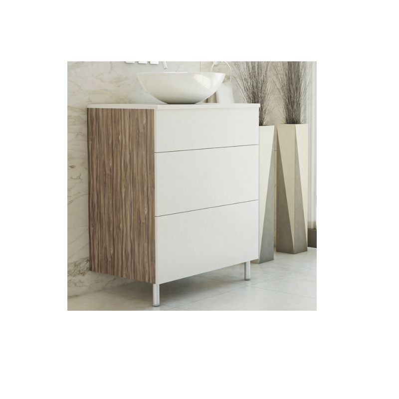 Hafele Bonny Yuvarlak Mobilya Ayağı 25x70mm, Mat Krom Renk