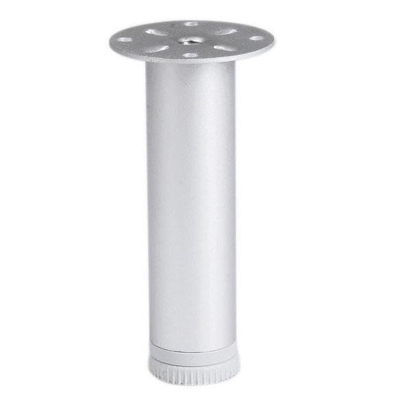 Hafele Bonny Yuvarlak Mobilya Ayağı 25x100mm, Mat Krom Renk