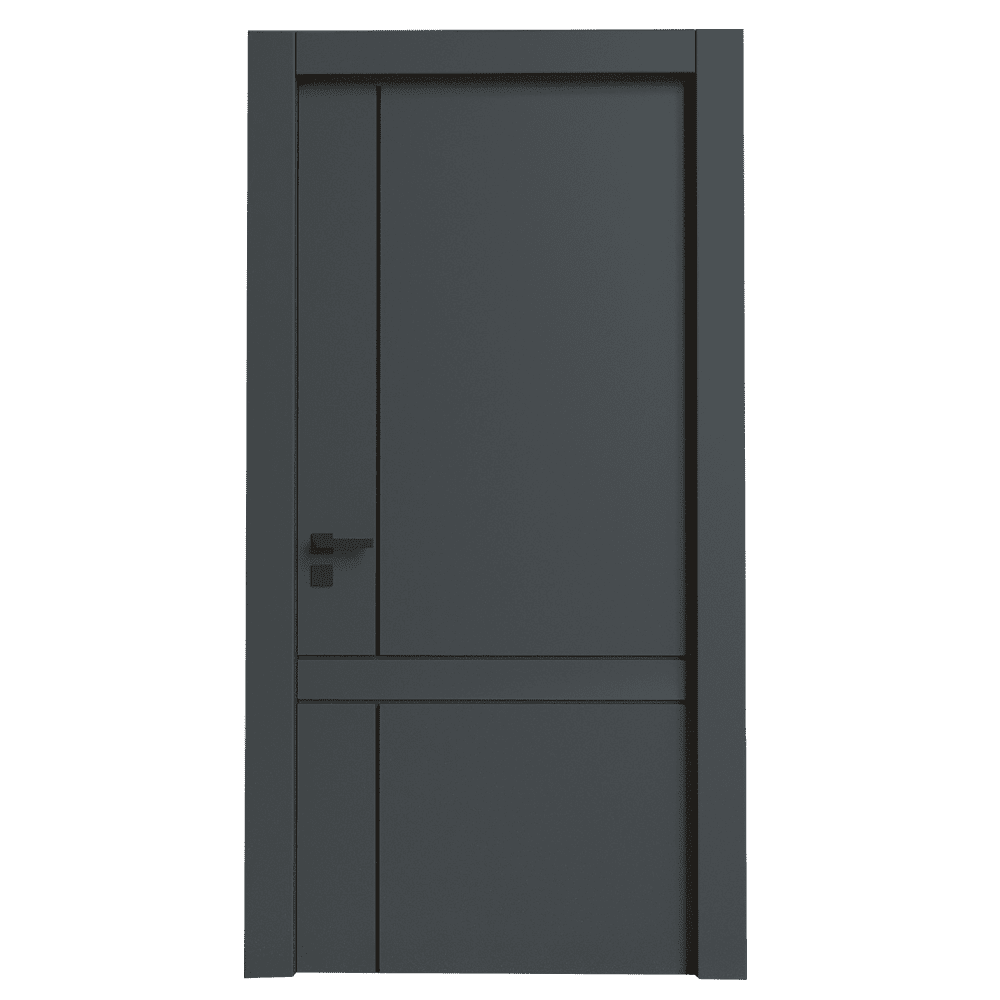 Teta Home T-6008 İç Oda Mdf Lake Kapı Antrasit - Oda - 87x203 - 14/17