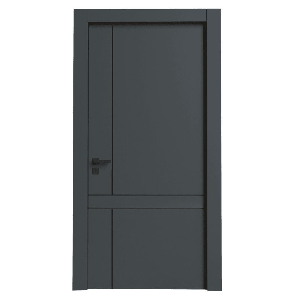 Teta Home T-6008 İç Oda Mdf Lake Kapı Antrasit - Oda - 87x203 - 14/17