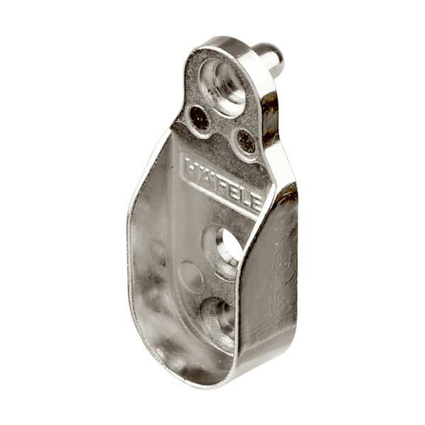 Hafele Yan Panele Monte Oval Flanş 17mm, Mat Nikel Renk