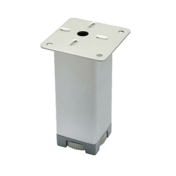 Hafele Ares2 Mobilya Ayağı 40x150mm, Mat Krom Renk