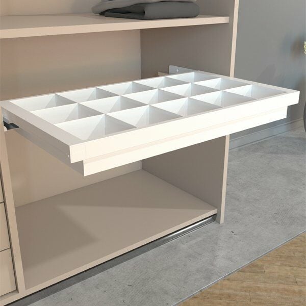 Hafele Dress Lıne Bölmeli Çekmece Beyaz 900Mm